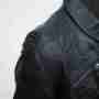 Popolare giacca da motociclista in pelle nera da uomo | Produttore di giacche da motociclista di alta qualità