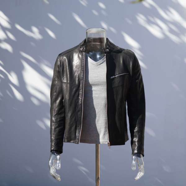 Giacche da motociclista da uomo nere personalizzate di grado superiore| Produttore di giacche da motociclista di design alla moda