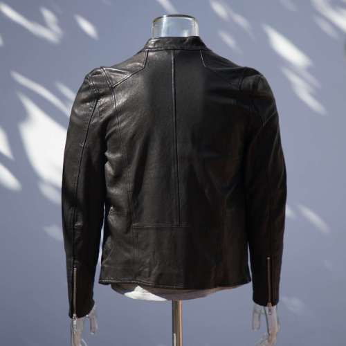 Top Selling Black Mens Biker Jackets| Fashion Design Biker Jacket Manufacturer