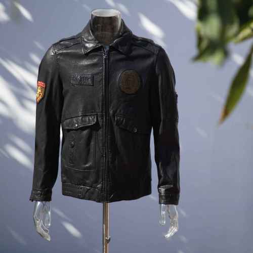 Top Selling Black Mens Biker Jackets| Fashion Design Biker Jacket Manufacturer