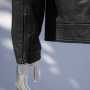 Vestes de motard pour hommes noires personnalisées | Fabricant de veste de motard de conception de mode
