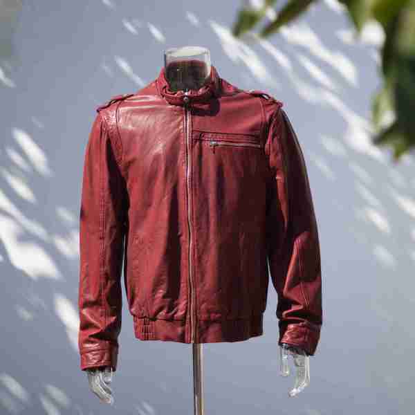 Hot Selling Men Leather Biker Jackets|Popular Design Biker Jacket Manufacturer