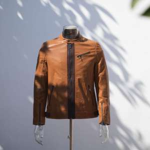 Giacche da motociclista in pelle corte da uomo personalizzate|Produttore di giacche da motociclista dal design alla moda