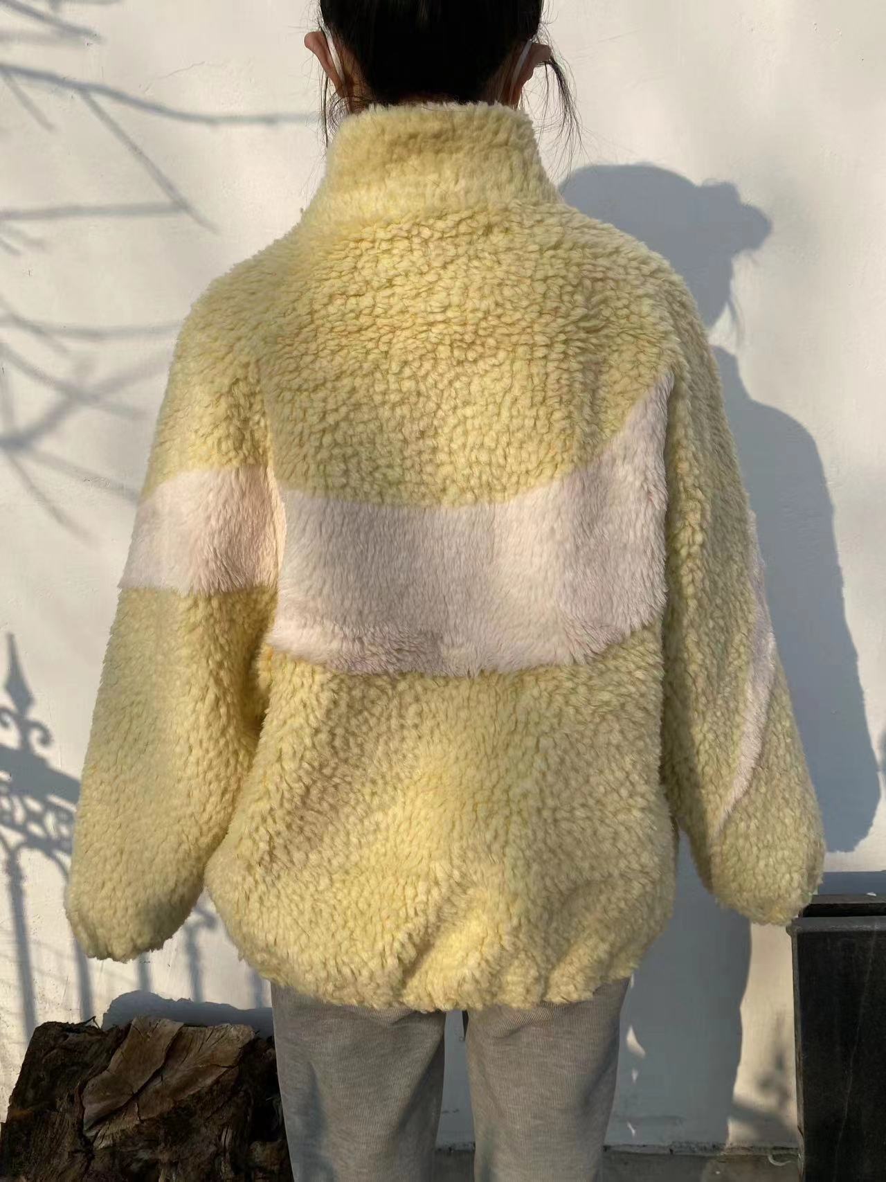 cappotto da donna in misto lana