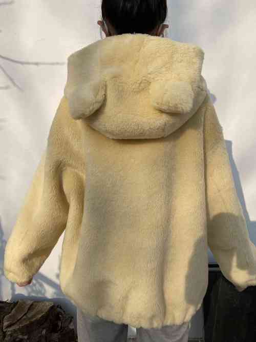 Factory Directly Teddy Coat Women| Winter Women Hoodie Teddy Coat |Latest Design Women Teddy Jacket Manufacturer