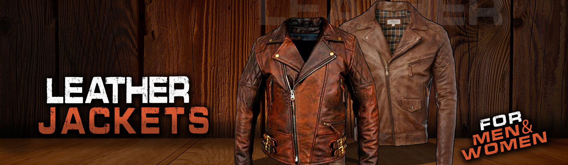 What are the types of leather jackets?