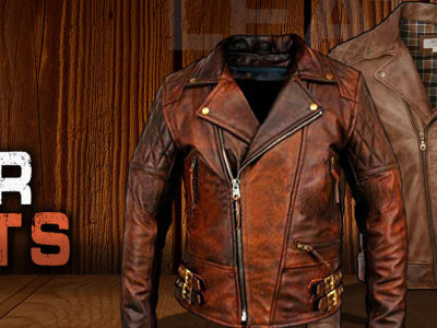 What are the types of leather jackets?