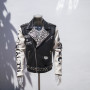 Top Grade Mens Black Biker Jackets| Fashional Design Biker Jacket Manufacturer