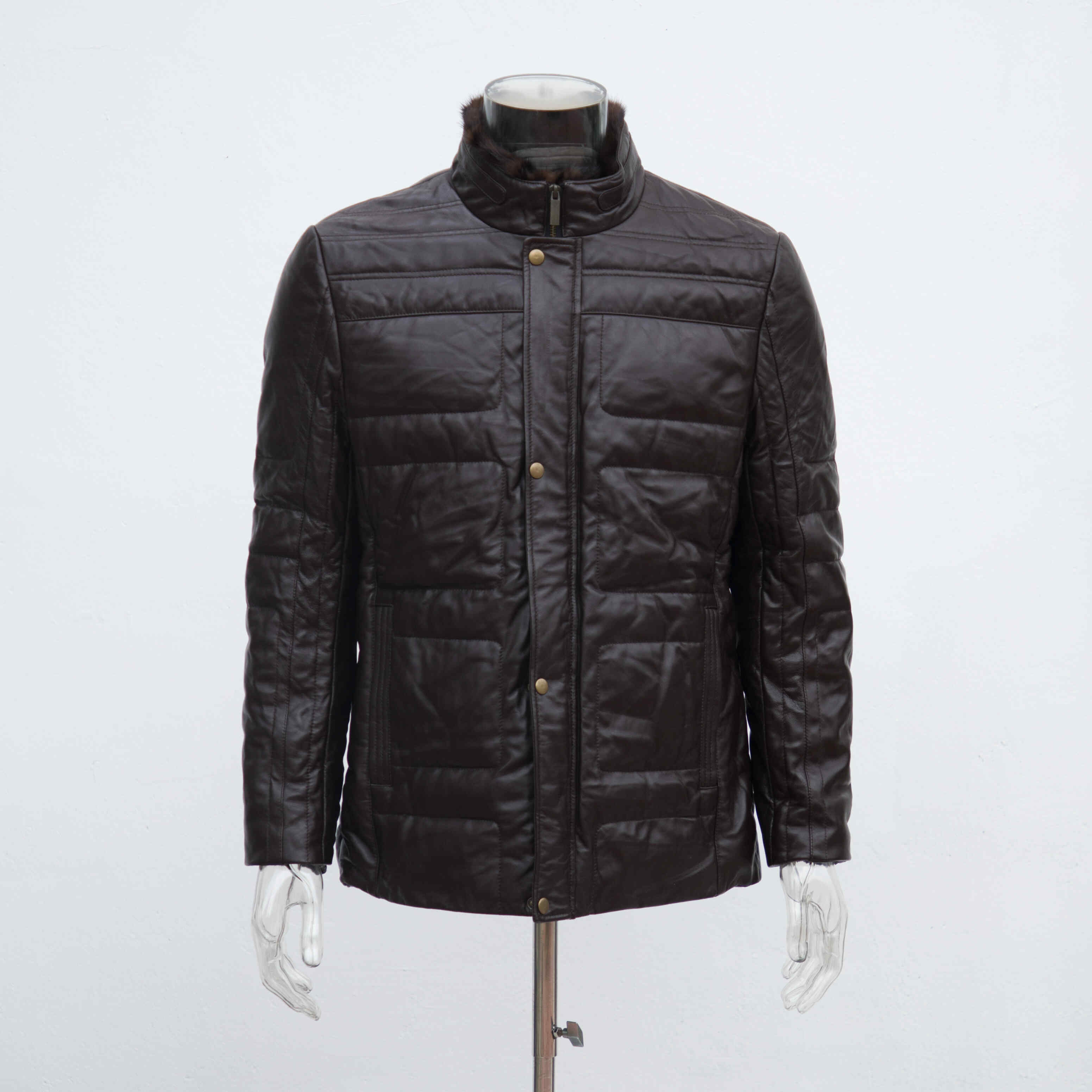 winter leather jacket