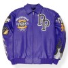 Custom Jacket Coat  in Leather Streetwear Embroidery Lambskin  Bomber Jacket Manufacture