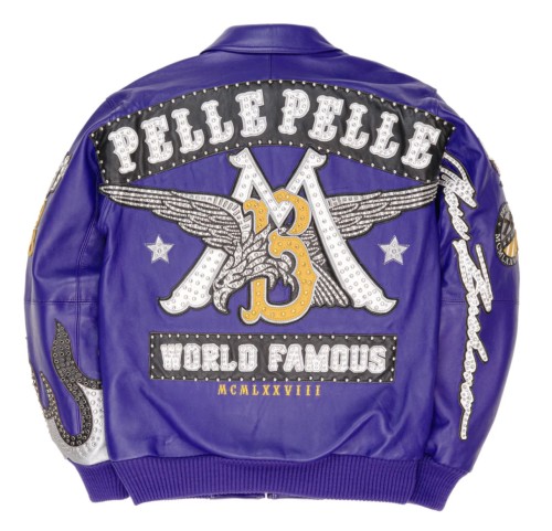 Custom Jacket Coat  in Leather Streetwear Embroidery Lambskin  Bomber Jacket Manufacture