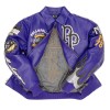Custom Jacket Coat  in Leather Streetwear Embroidery Lambskin  Bomber Jacket Manufacture