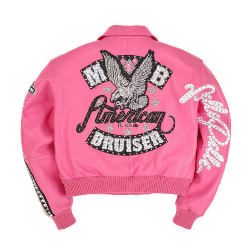 Base on Drawing Custom Streetwear Genuine Lambskin Leather Varsity Jacket For Men Wholesale Manufacturer