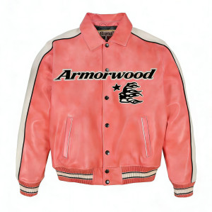 OEM Men's Streetwear Manufacturer Custom Plus Size Men's Plain Embroidered Screen Print Embossed Lambskin Leather Aviator Jacket