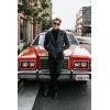 2026 OEM Top Grade Genuine Sheepskin Leather Baseball Jacket Custom Embroidery