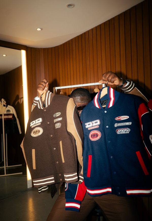 Leather Varsity Jacket Collection