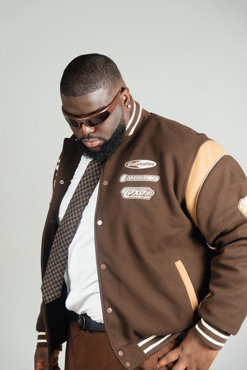 Men's Leather Varsity Jacket