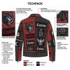 OEM Men's Punk Rock Studded Leather Biker Jacket Wholesale Custom Embroidered Patch Motorcycle Outwear Manufacturer