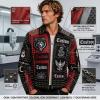 OEM Men's Punk Rock Studded Leather Biker Jacket Wholesale Custom Embroidered Patch Motorcycle Outwear Manufacturer