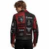 OEM Men's Punk Rock Studded Leather Biker Jacket Wholesale Custom Embroidered Patch Motorcycle Outwear Manufacturer