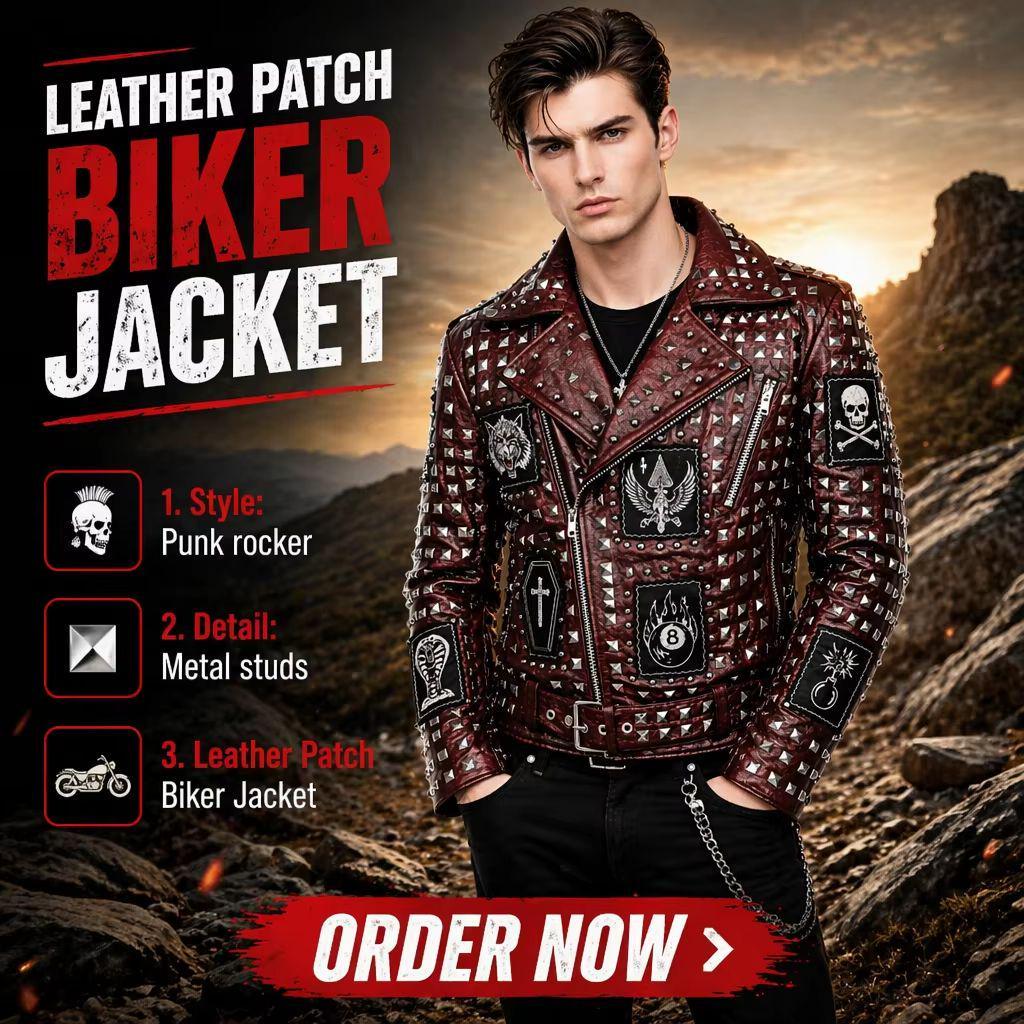 OEM Embroidered Patch Jacket