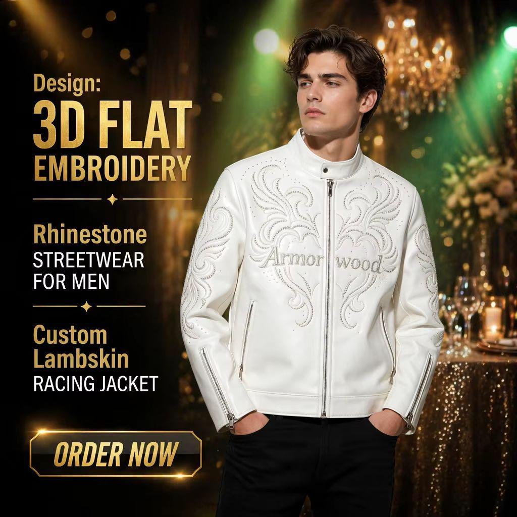 OEM Embroidered Patch Jacket
