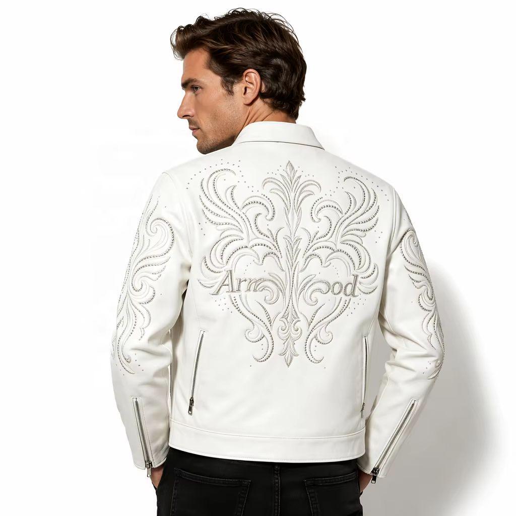 Biker Rocker Mens Jacket Manufacturer