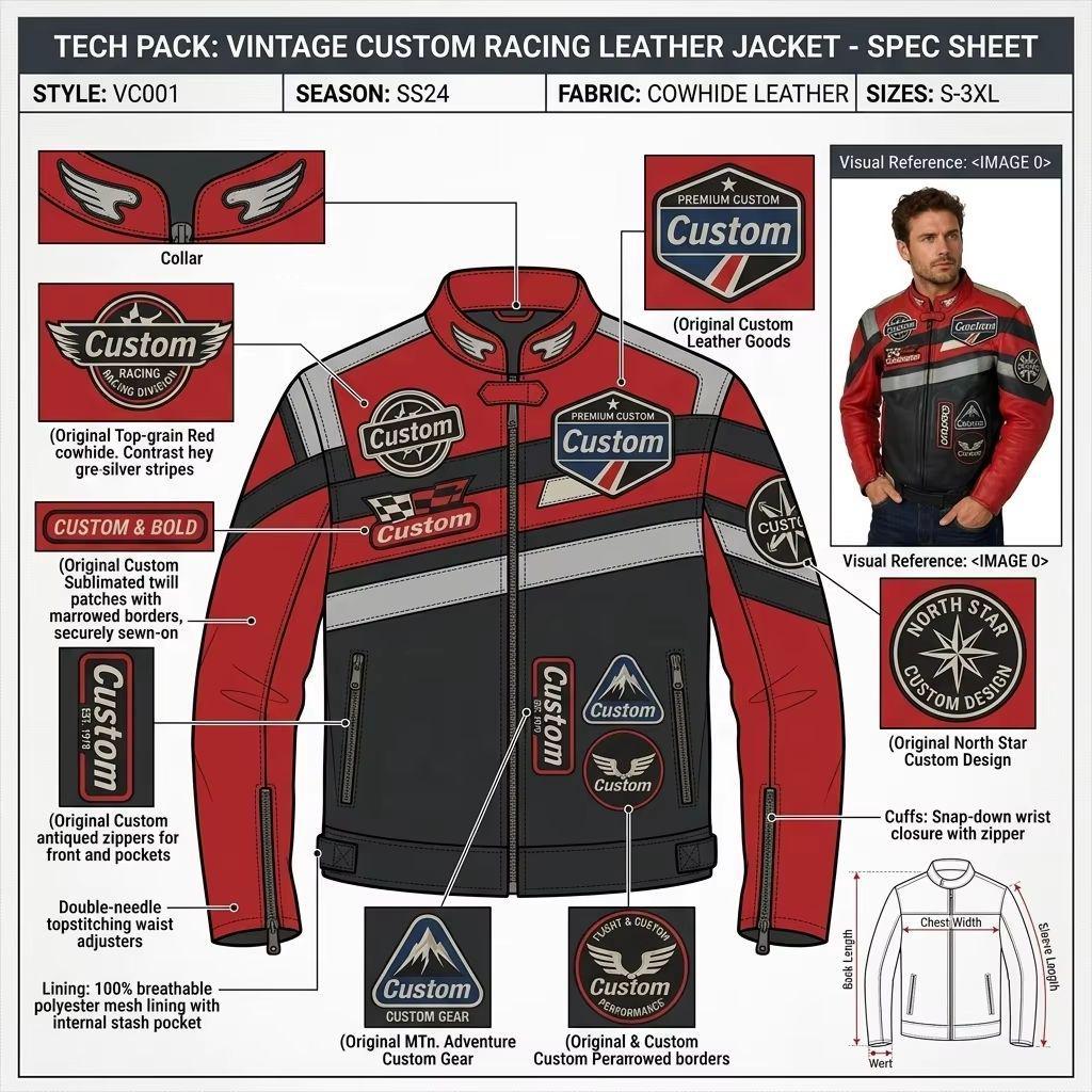 Custom Leather Jacket Manufacturer