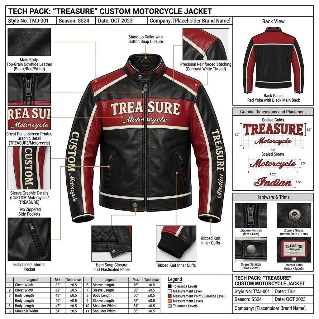 Custom Leather Jacket Manufacturer