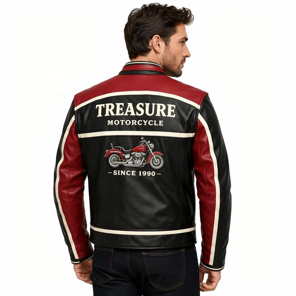 Biker Rocker Mens Jacket Manufacturer