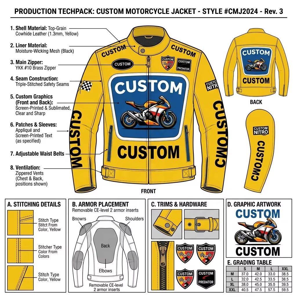 Custom Leather Jacket Manufacturer
