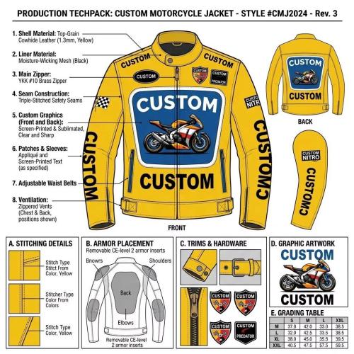 Bespoke Made Sheepskin Racing Uniform Large Printed Front Badge Multi Racing Badge Patches Superbike Graphic For Motorsport Merchandise Supply