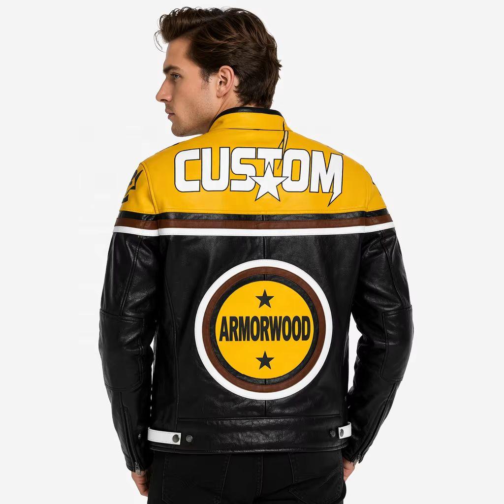 Biker Rocker Mens Jacket Manufacturer