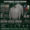 Men's Sea Rock Grey Leather Bomber Jacket, Relaxed Irish Cut