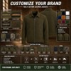 Men's Marsh Olive Green Leather Jacket, Plain Irish Commuter Cut