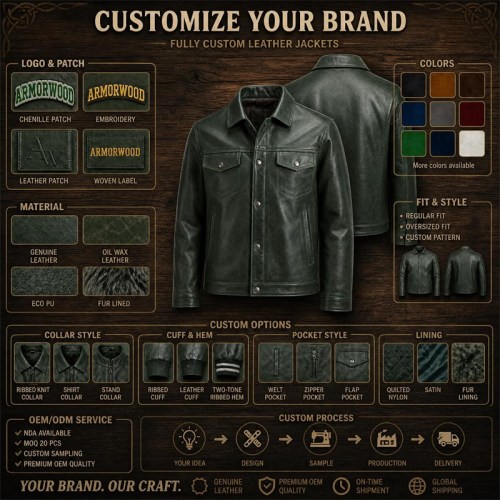 Men's Pine Green Oil Wax Leather Jacket, Alpine Resort Austrian Cut