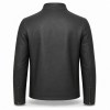 Men's Matte Black Lightweight Racer Leather Jacket, Plain Greek Cut