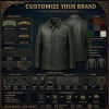 Men's Forest Green Fjord Travel Leather Jacket, Plain Norwegian Cut