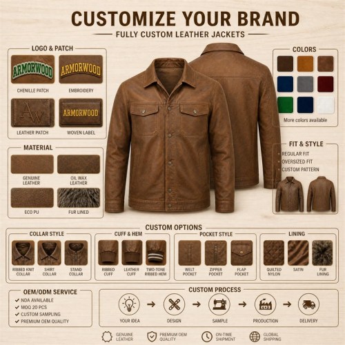 Men's Malt Brown Soft Outdoor Leather Jacket, Plain Danish Cut