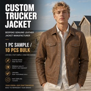 Men's Malt Brown Soft Outdoor Leather Jacket, Plain Danish Cut