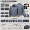 Men's Coastal Grey Blue Relaxed Commuter Leather Jacket, Danish Cut