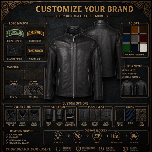Men's Ink Black Commuter Leather Jacket, Plain Bulgarian Cut
