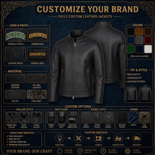Men's Matte Black Cafe Racer Leather Jacket, Plain Croatian Cut