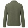 Men's Highland Sage Green Leather Blazer Jacket, Colombian Cut