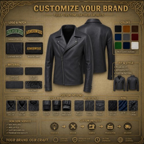 Men's Deep Charcoal Slim Biker PU Leather Jacket, Japanese Cut