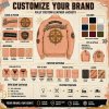High Street Men Genuine Leather Jacket Custom, Rhinestone, Custom Made to Order