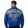 Streetwear Custom Bomber Leather Jacket, Rhinestone, Custom Made to Order