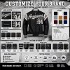 High Street Men's Lambskin Baseball Outerwear Jacket, Genuine Leather