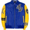 High Street Fall Winter Men's Jacket, Genuine Leather, Embossed