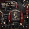 Two Tone Design Genuine Leather Jacket Custom for Men, Rhinestone